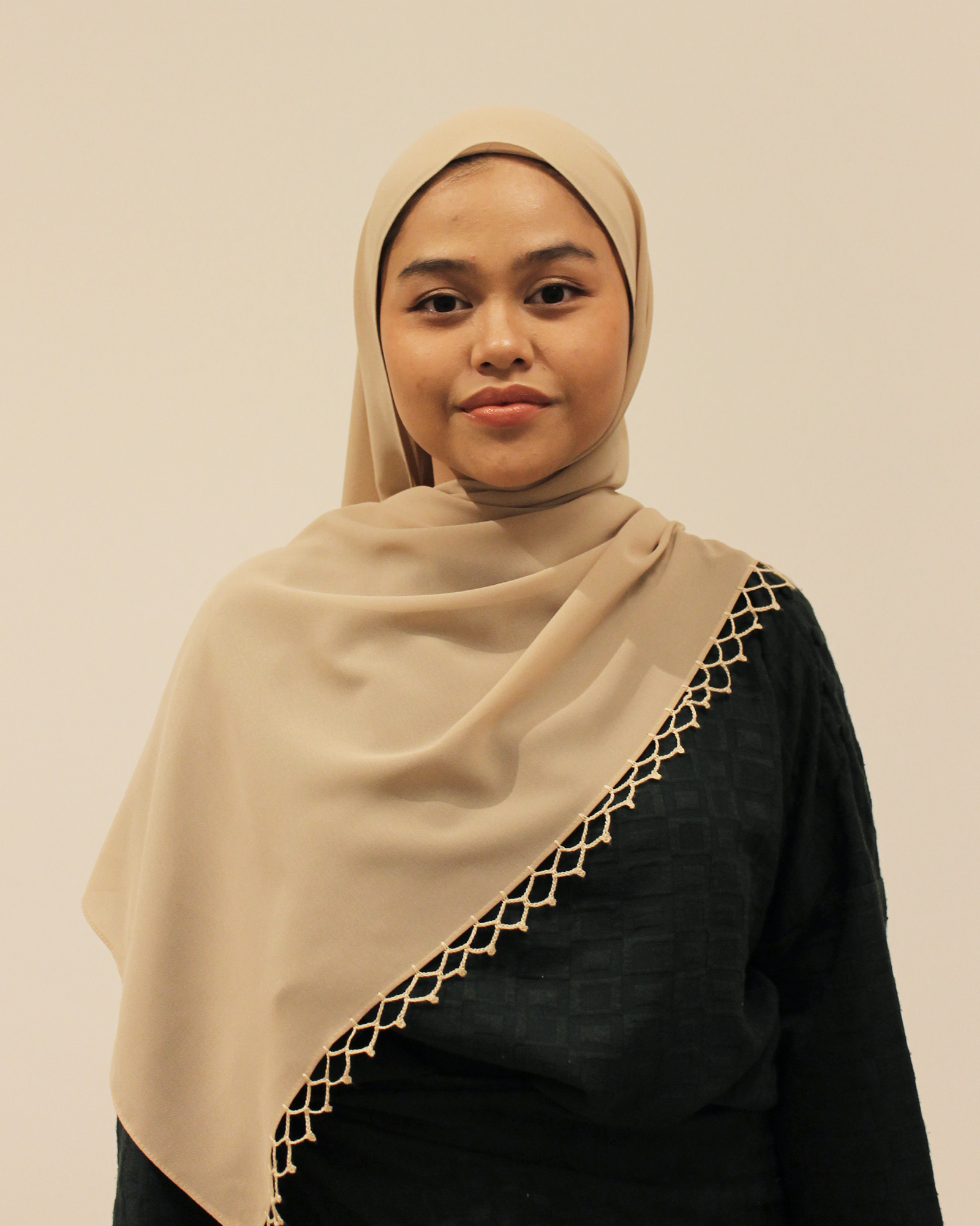 Juliette Crochet Shawl in Warm Nude